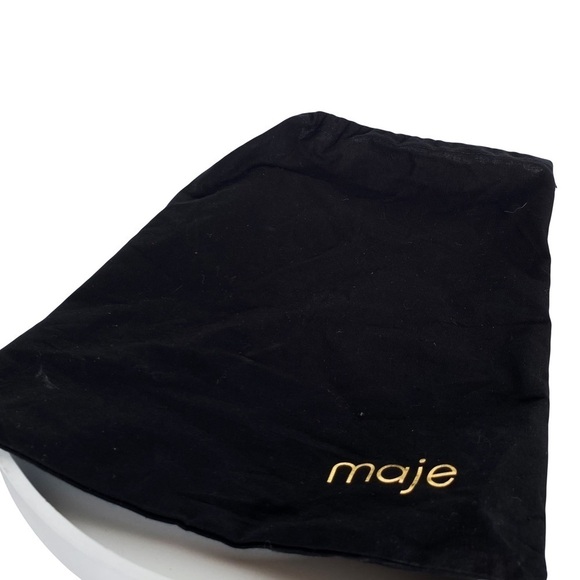 MAJE Suede Gold & Silver studded Neutral sandal heels Womens size EU 40 - Picture 14 of 15